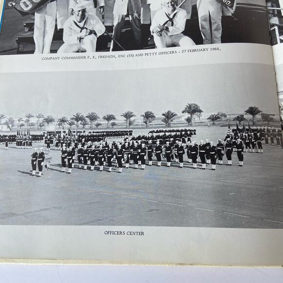 The Anchor United States Naval Boot Camp Album 1968 Annual Yearbook Vietnam Era - Picture 5 of 6
